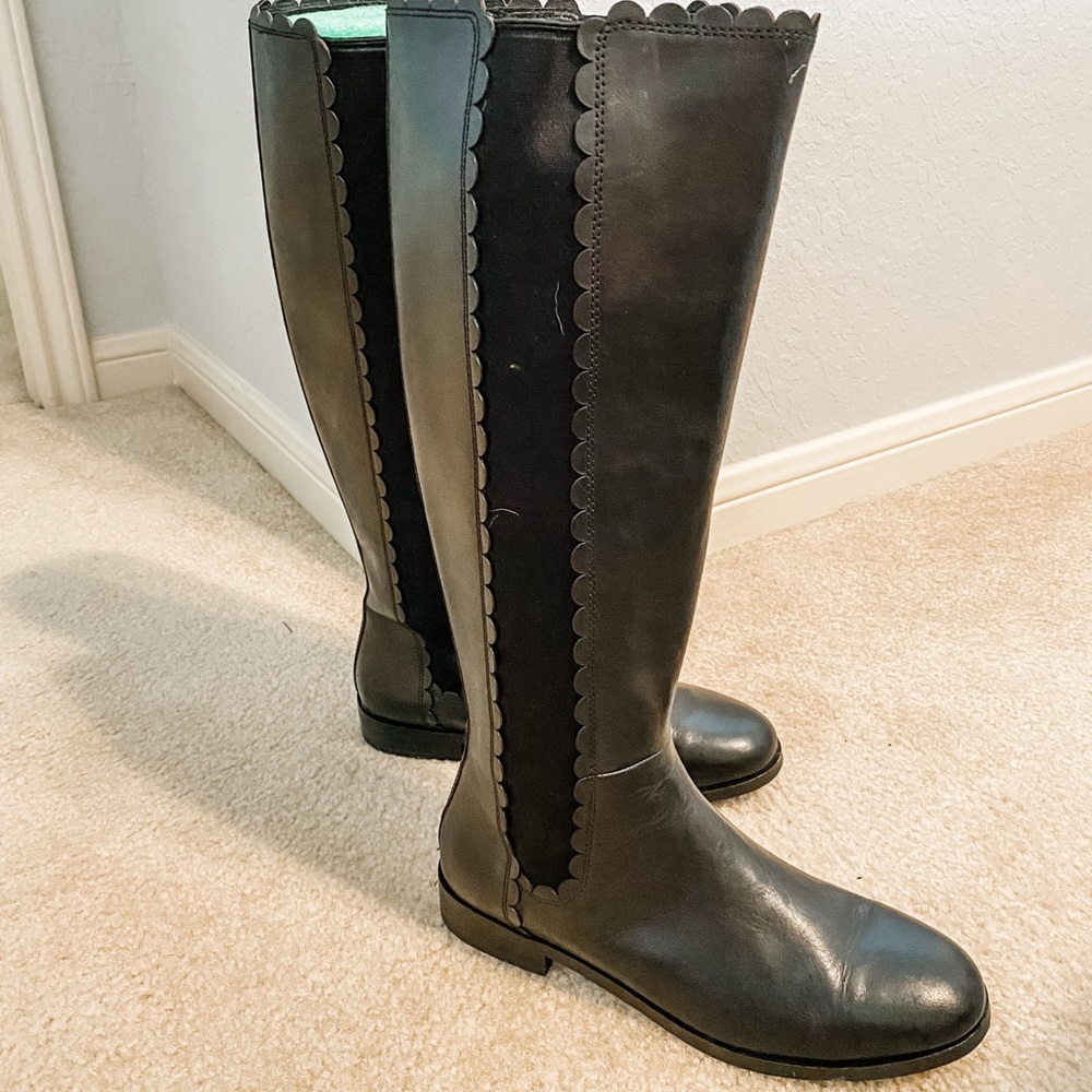 Kate Spade black boots